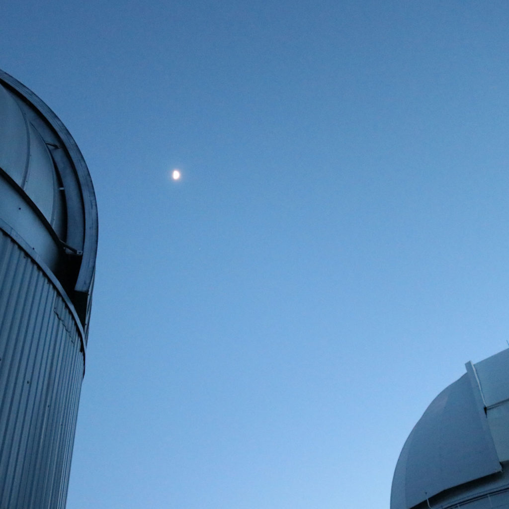 Mt. Wilson Observatory at dusk